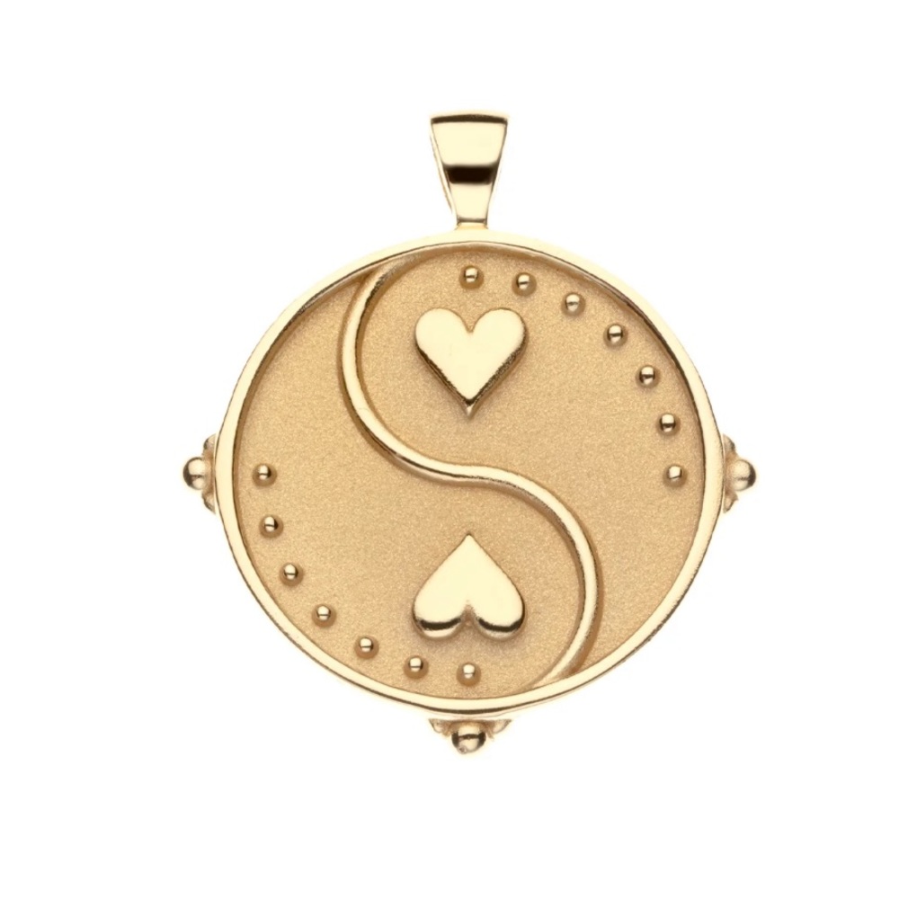 Jane Win | BALANCE Original Coin Pendant | 14k Gold Plated ☯️